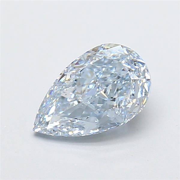 1.70 Ct. Fancy Intense Blue Pear Lab Grown Diamond