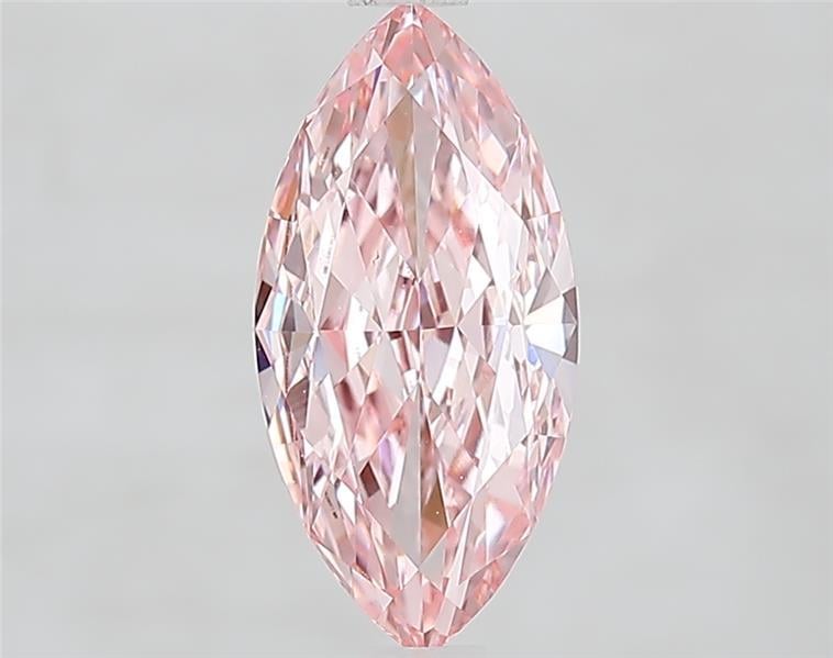 1.81 Ct. Fancy Vivid  Pink Marquise Lab Grown Diamond