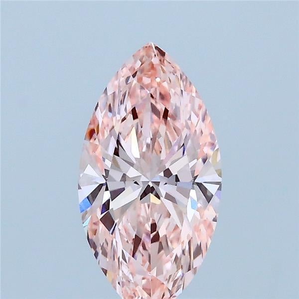 1.01 Ct. Fancy Intense Pink Marquise Lab Grown Diamond