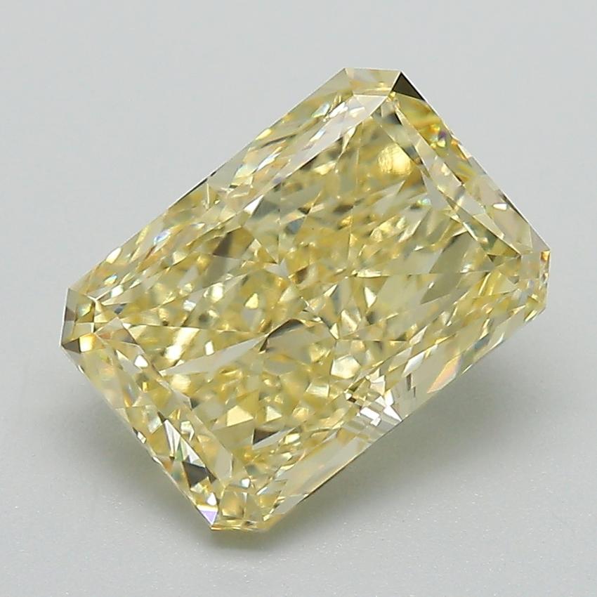 3.04 Ct. Fancy Intense Yellow Radiant Lab Grown Diamond