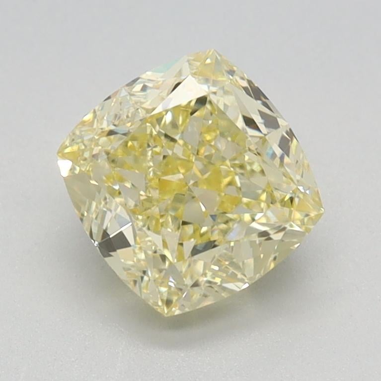 1.30 Ct. Fancy Yellow Cushion Lab Grown Diamond