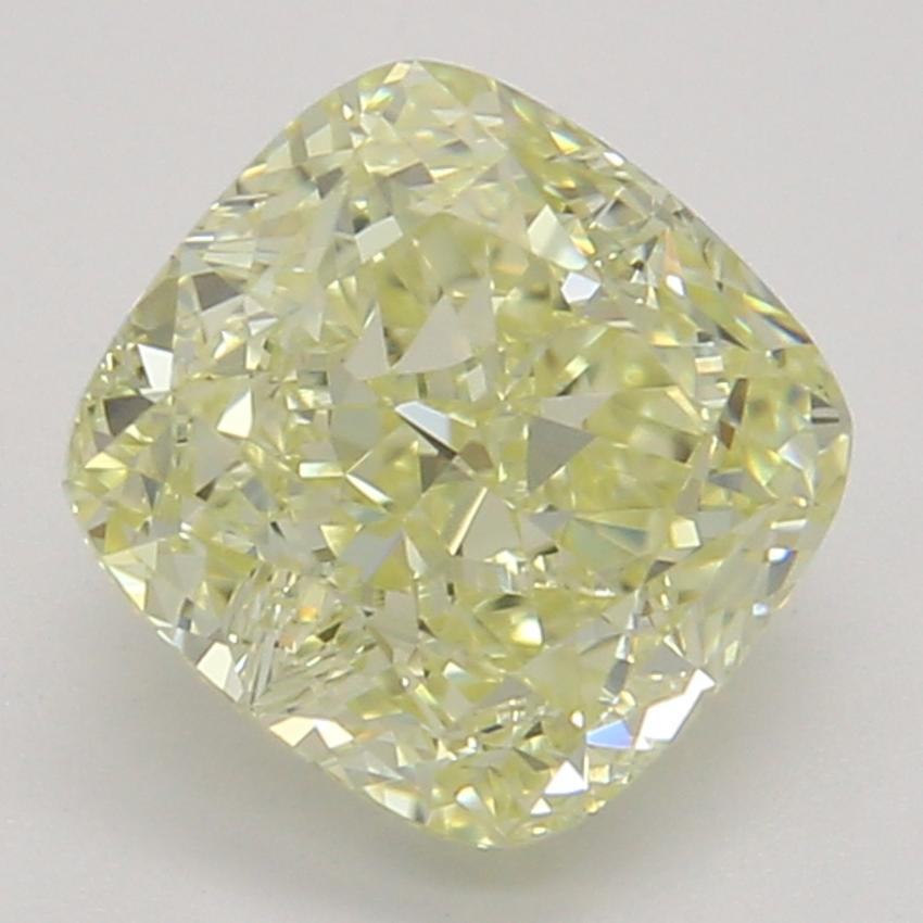 1.02 Ct. Fancy Light Yellow Cushion Diamond