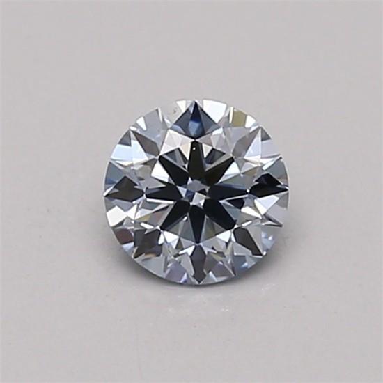 0.31 Ct. Fancy Intense Blue Round Lab Grown Diamond
