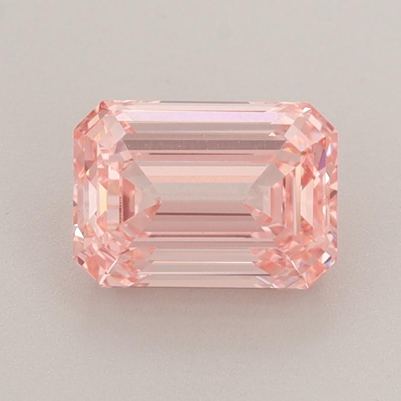 1.59 Ct. Fancy Vivid Pink Emerald Lab Grown Diamond