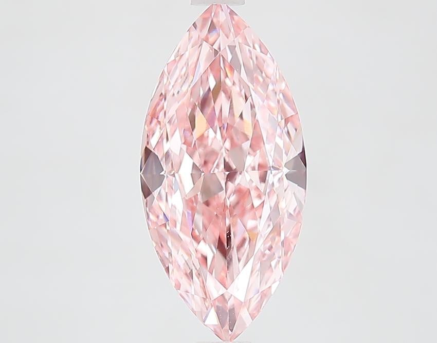 3.10 Ct. Fancy Pink Marquise Lab Grown Diamond