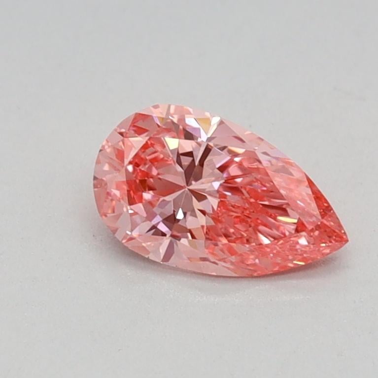 0.36 Ct. Fancy Vivid Pink Pear Lab Grown Diamond