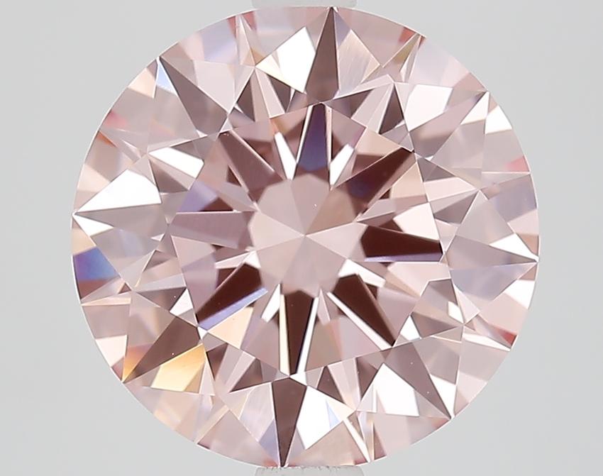 3.52 Ct. Fancy Intense Pink Round Lab Grown Diamond