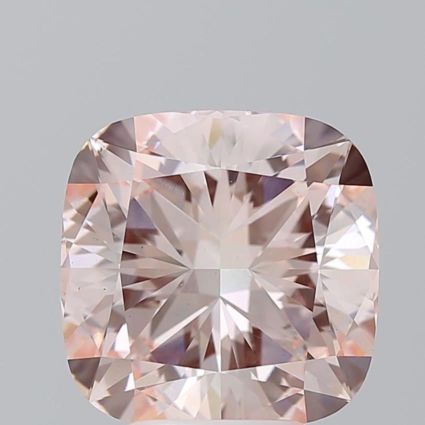 5.02 Ct. Fancy Intense Pink Cushion Lab Grown Diamond