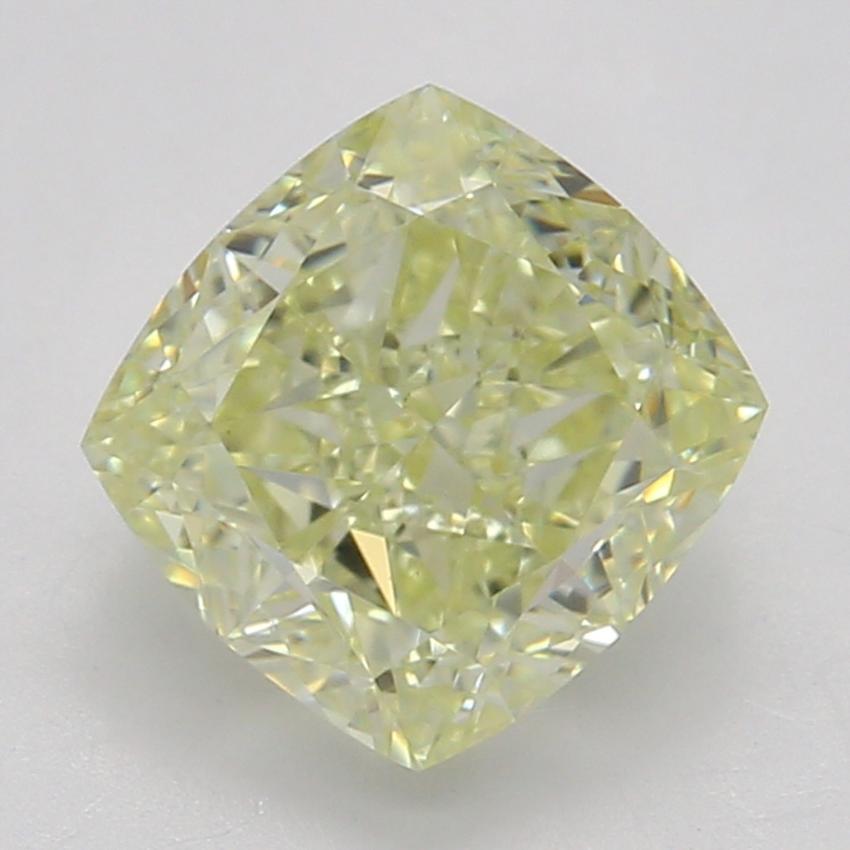 1.00 Ct. Fancy Light Yellow Cushion Diamond