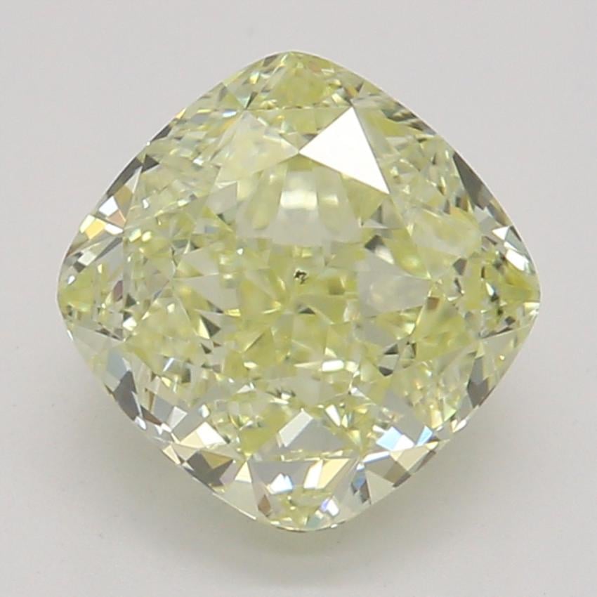 1.06 Ct. Fancy Yellow Cushion Diamond