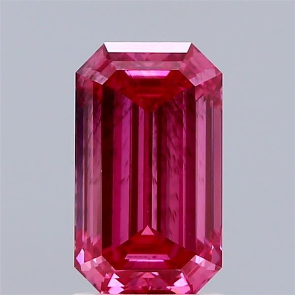 1.72 Ct. Fancy Vivid Pink Emerald Lab Grown Diamond