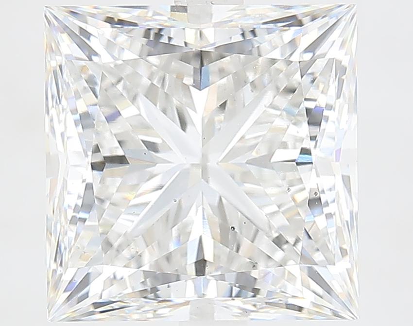 7.01 Ct. Fancy Blue Princess Lab Grown Diamond