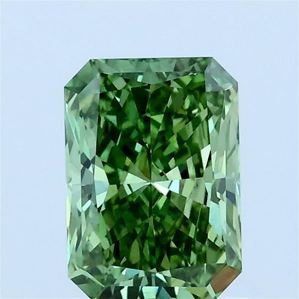 1.00 Ct. Fancy Green Radiant Lab Grown Diamond