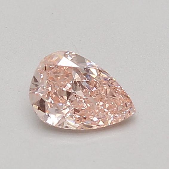 0.51 Ct. Fancy Intense Pink Pear Lab Grown Diamond