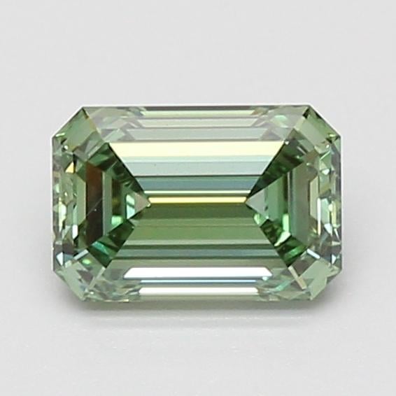1.08 Ct. Fancy Vivid Green Emerald Lab Grown Diamond