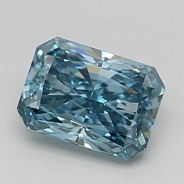 2.07 Ct. Fancy Vivid  Blue Radiant Lab Grown Diamond