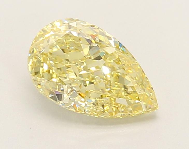 1.16 Ct. Fancy Intense Yellow Pear Lab Grown Diamond