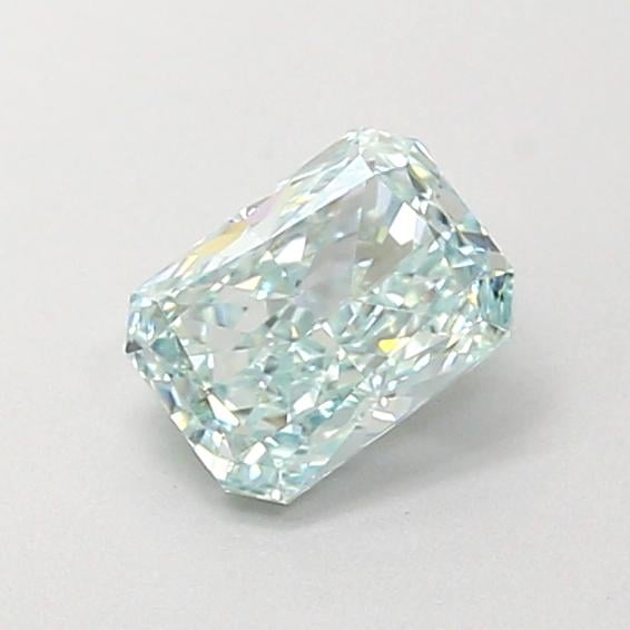 0.75 Ct. Fancy Intense  Green Radiant Lab Grown Diamond
