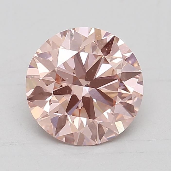 1.82 Ct. Fancy Vivid Pink Round Lab Grown Diamond