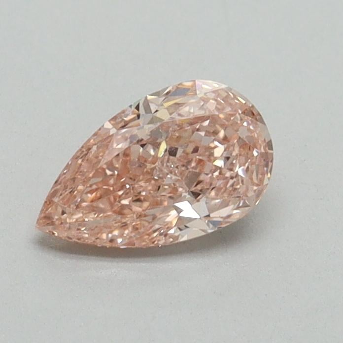0.52 Ct. Fancy Intense Pink Pear Lab Grown Diamond