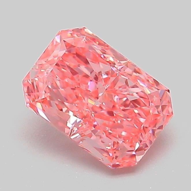1.06 Ct. Fancy Vivid Pink Radiant Lab Grown Diamond