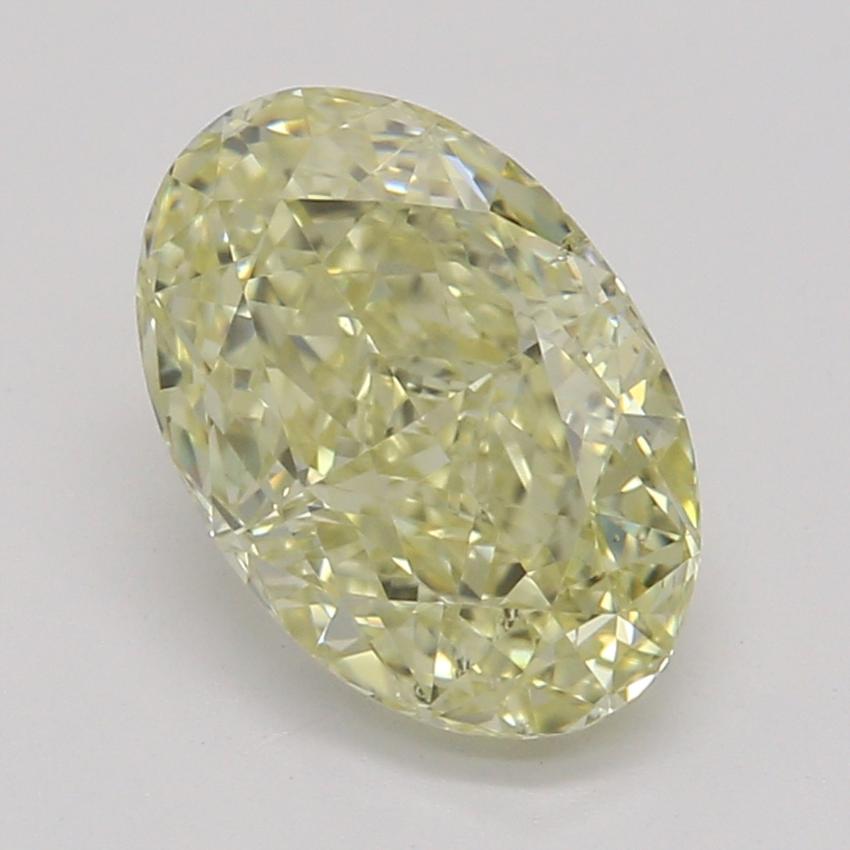 1.07 Ct. Fancy Yellow Oval Diamond