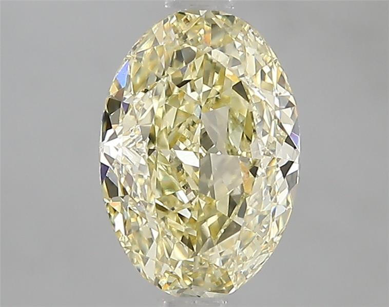1.82 Ct. Fancy Yellow Oval Lab Grown Diamond