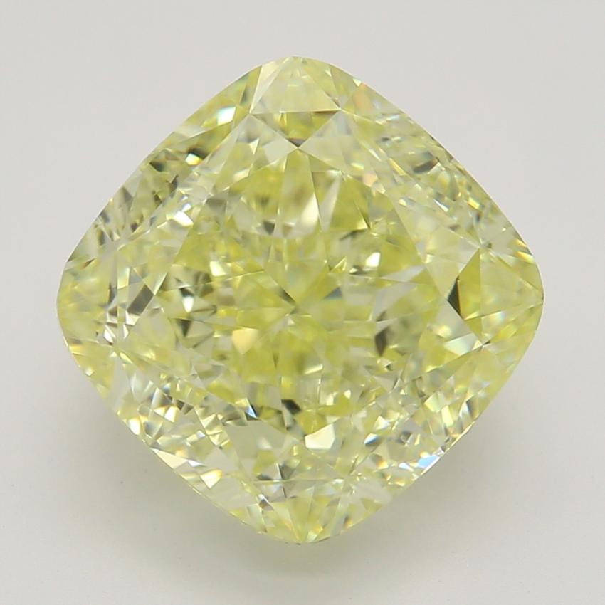3.01 Ct. Fancy Yellow Cushion Diamond