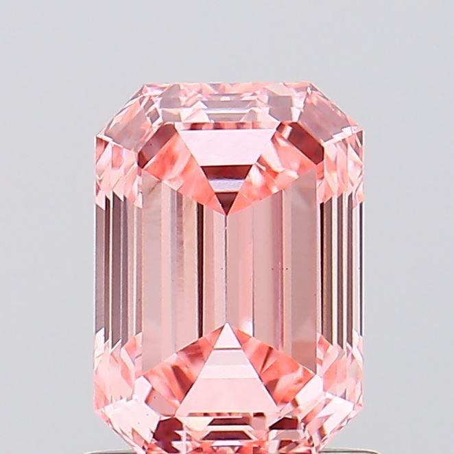 1.03 Ct. Fancy Vivid Pink Emerald Lab Grown Diamond