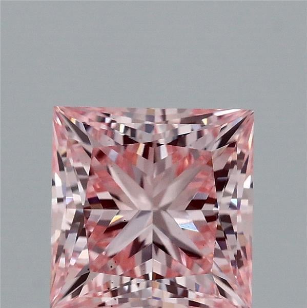 2.02 Ct. Fancy Intense Pink Princess Lab Grown Diamond