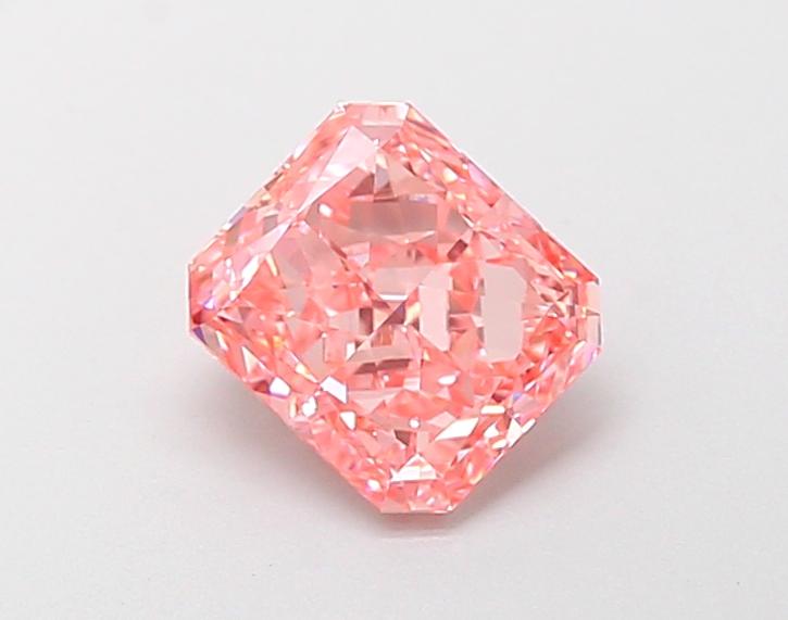 1.5 Ct. Fancy Vivid Pink Radiant Lab Grown Diamond