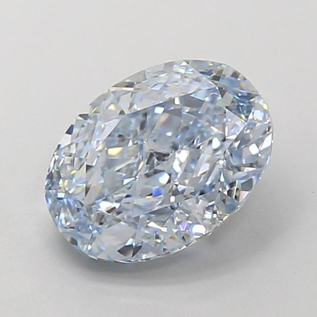 1.96 Ct. Fancy Blue Oval Lab Grown Diamond