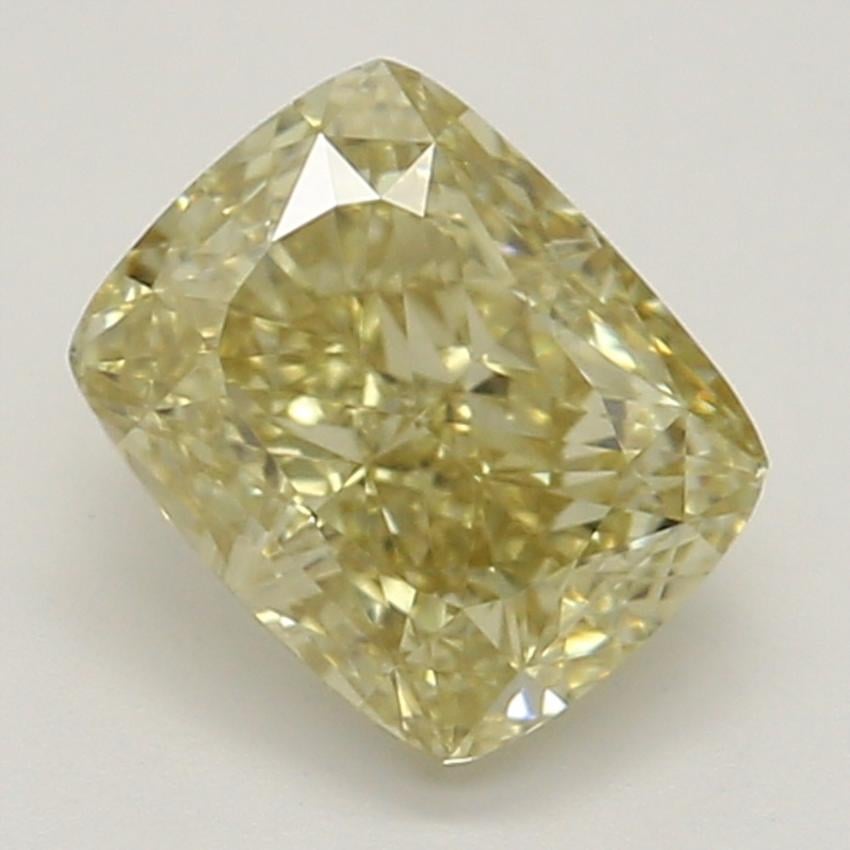 0.56 Ct. Fancy Brownish Yellow Cushion Diamond