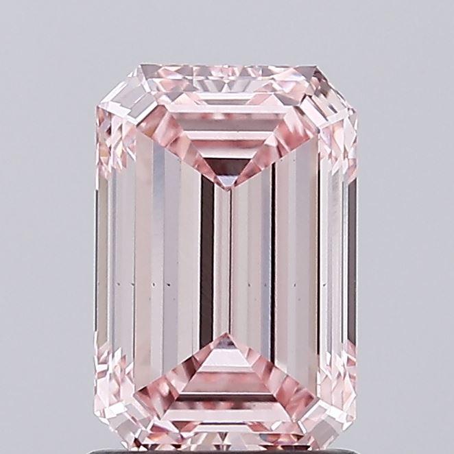 1.50 Ct. Fancy Intense Pink Emerald Lab Grown Diamond