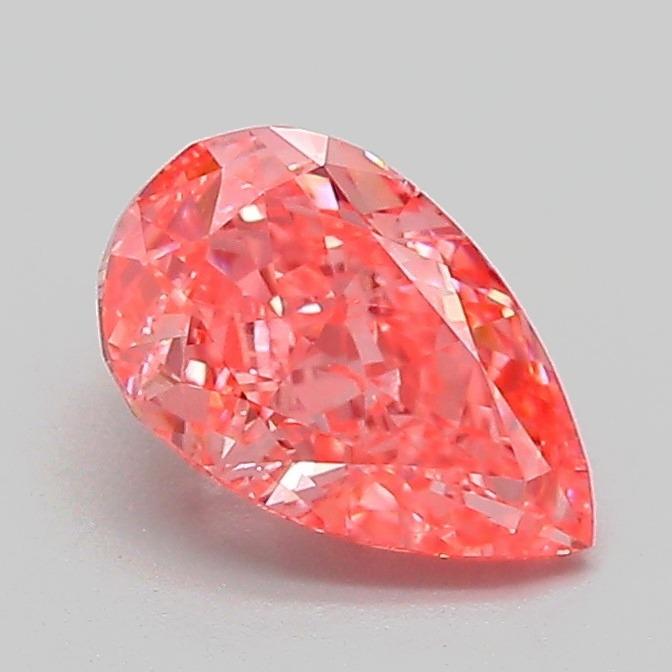 1.04 Ct. Fancy Vivid Pink Pear Lab Grown Diamond