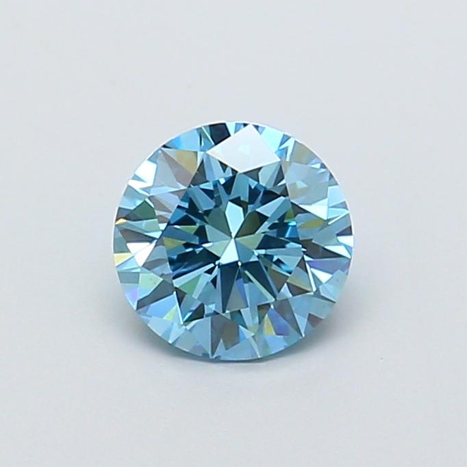 1.15 Ct. Fancy Vivid Blue Round Lab Grown Diamond