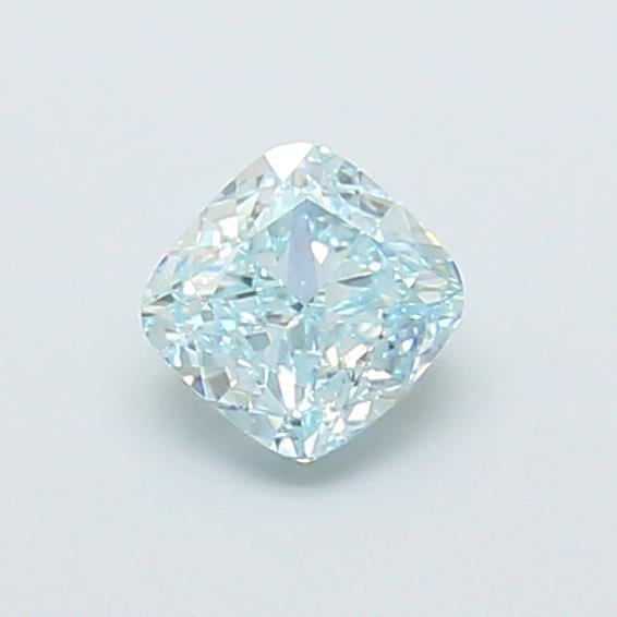 0.59 Ct. Fancy  Blue Cushion Lab Grown Diamond