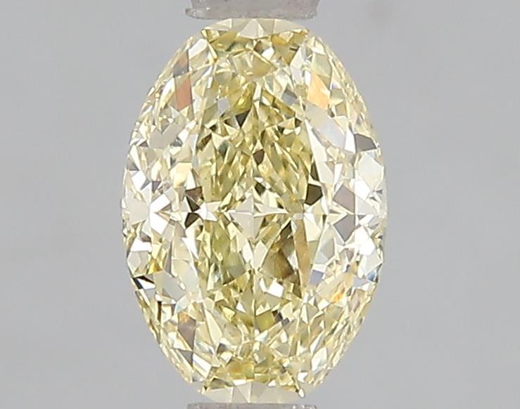 1.10 Ct. Fancy Intense Yellow Oval Lab Grown Diamond