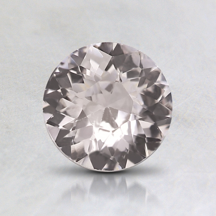 6.2mm Peach Round Sapphire