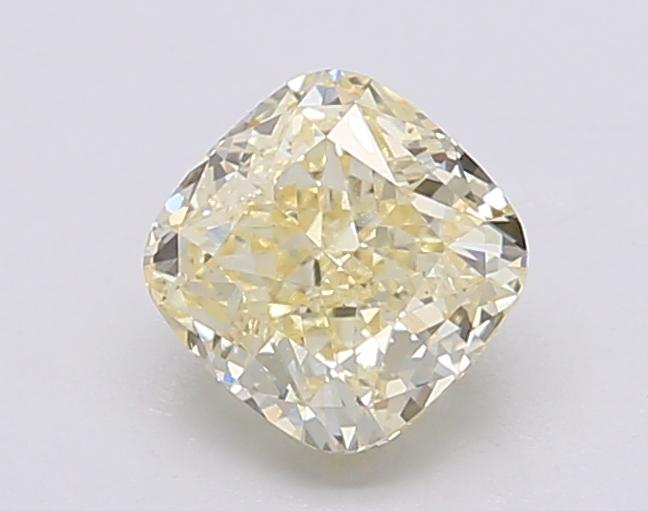 1.08 Ct. Fancy Yellow Cushion Lab Grown Diamond
