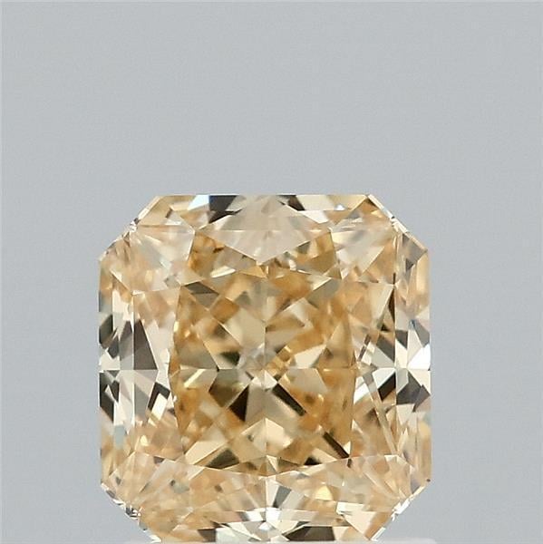 1.61 Ct. Fancy Vivid Yellow Radiant Lab Grown Diamond