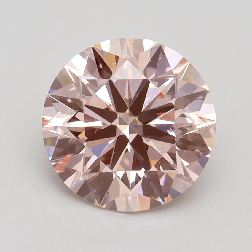 2.01 Ct. Fancy Light Pink Round Lab Grown Diamond
