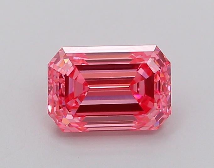 1.17 Ct. Fancy Vivid  Pink Emerald Lab Grown Diamond