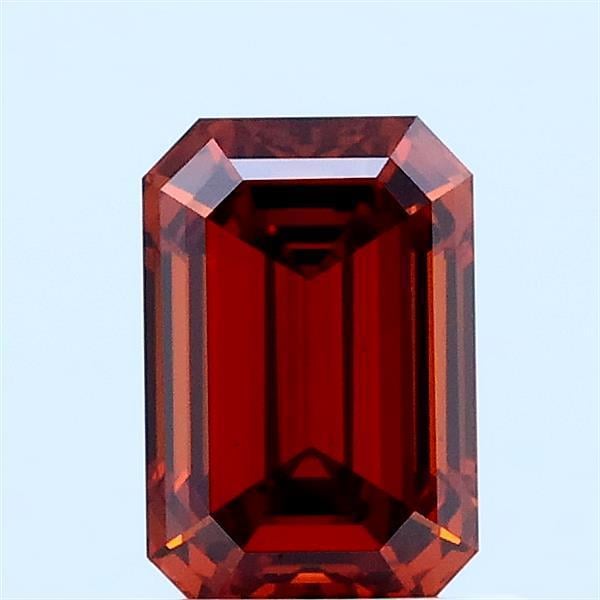 1.03 Ct. Fancy Orange Emerald Lab Grown Diamond