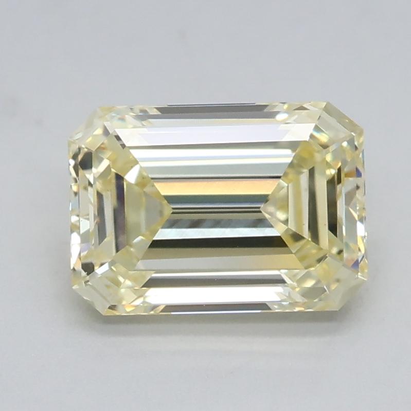 1.05 Ct. Fancy Light Yellow Emerald Lab Grown Diamond