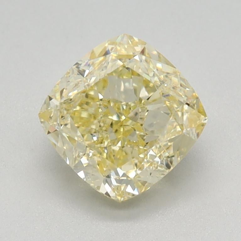 1.10 Ct. Fancy Yellow Cushion Lab Grown Diamond