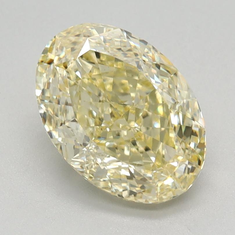 1.50 Ct. Fancy Yellow Oval Lab Grown Diamond