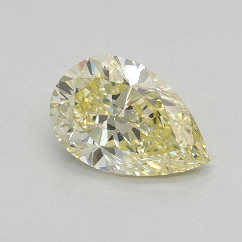 0.54 Ct. Fancy Yellow Pear Lab Grown Diamond