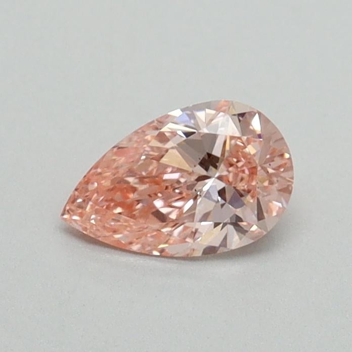 0.36 Ct. Fancy Vivid Pink Pear Lab Grown Diamond