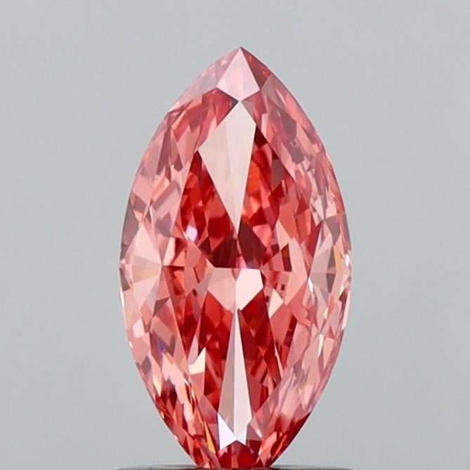 1.13 Ct. Fancy Vivid  Pink Marquise Lab Grown Diamond